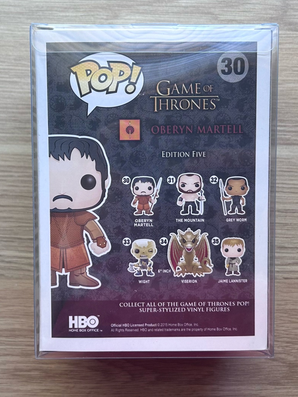 Funko Pop! Oberyn Martell from Game of Thrones #30 - Picture 3 of 4